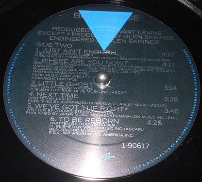 Boy George - Sold