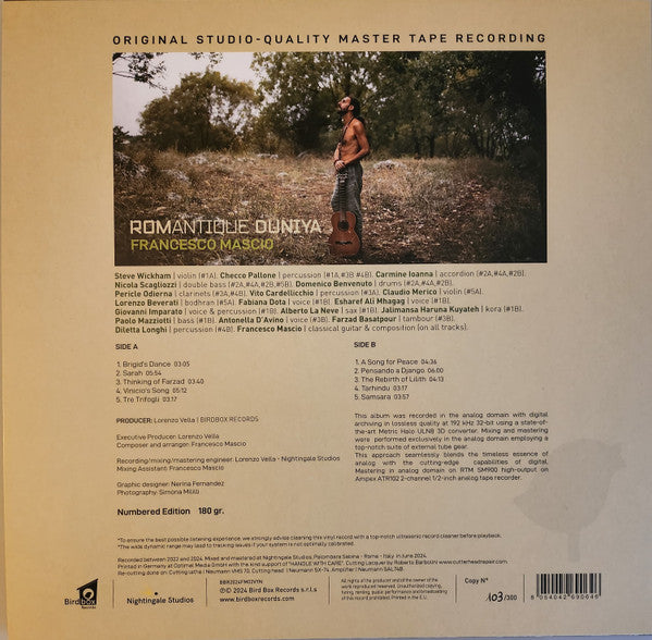 Francesco Mascio - Romantique Duniya