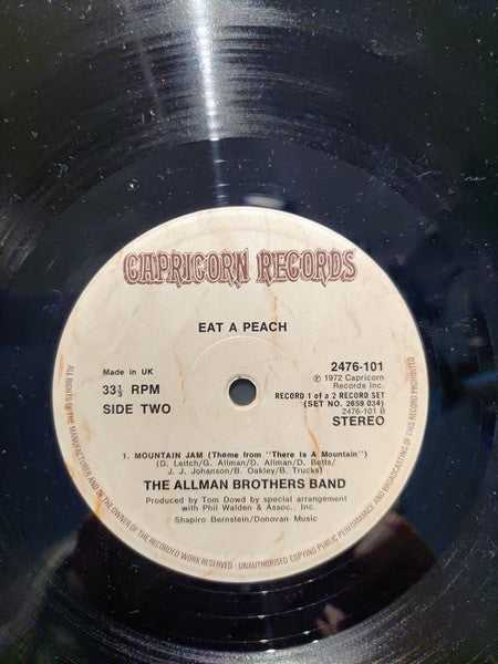 The Allman Brothers Band - Eat A Peach