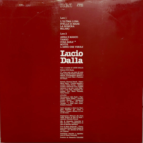 Lucio Dalla - Lucio Dalla