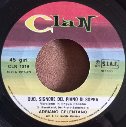 Adriano Celentano - L'Unica Chance (7")