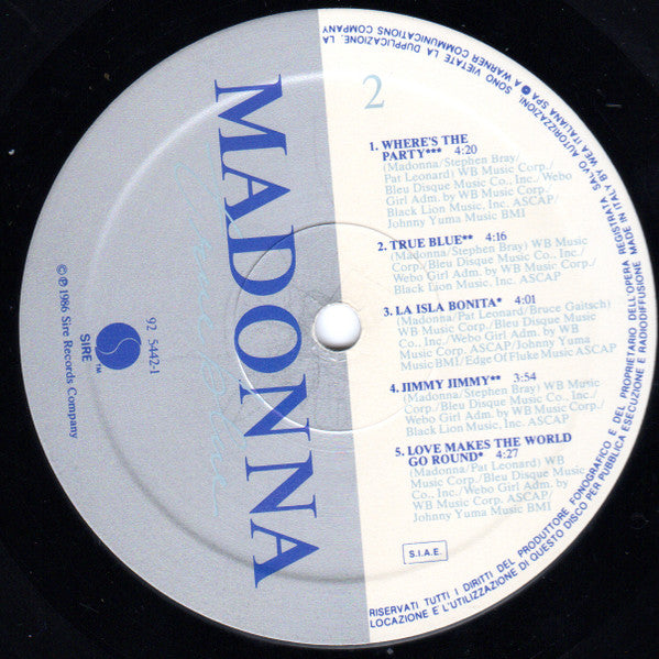 Madonna - True Blue
