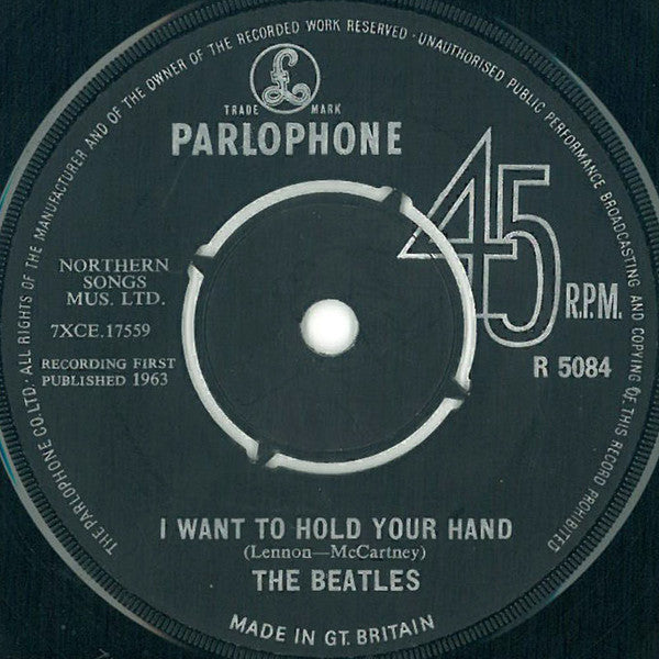 The Beatles – I Want To Hold Your Hand - (7")