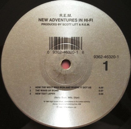 R.E.M. ‎– New Adventures In Hi-Fi