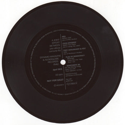Various – A Joint Effort Between / Uno Sforzo Comune Fra Dynamo Magazine Helter Skelter & Revelation Records - (7")