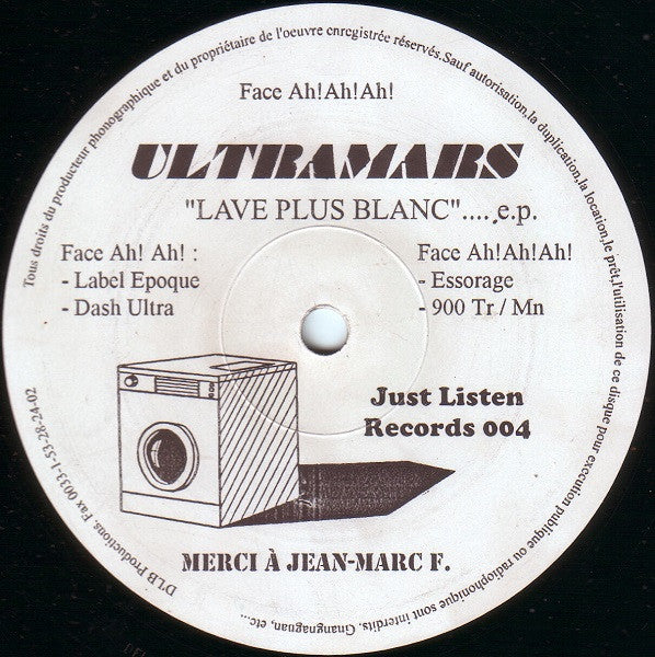 Ultramars – Lave Plus Blanc....,e.p.