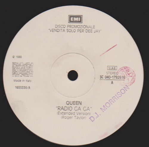 Queen / Re-Flex – Radio Ga Ga / The Politics Of Dancing - (promo)
