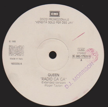 Queen / Re-Flex – Radio Ga Ga / The Politics Of Dancing - (promo)