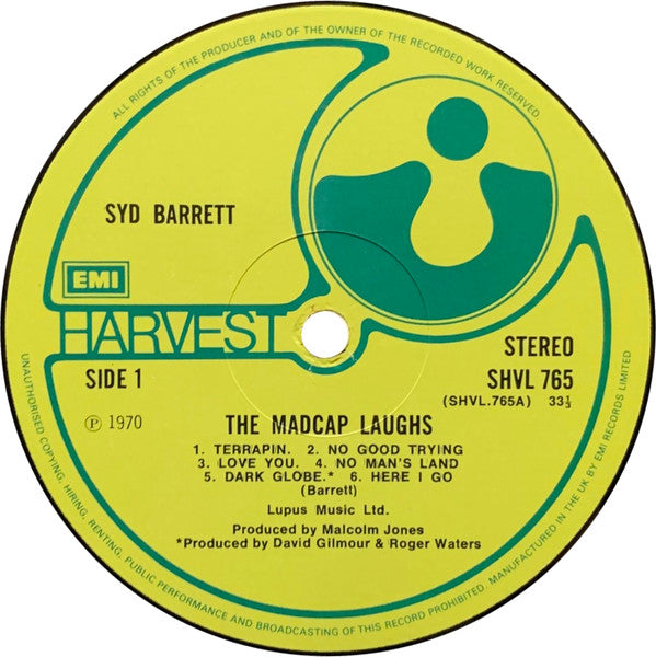 Syd Barrett ‎– The Madcap Laughs