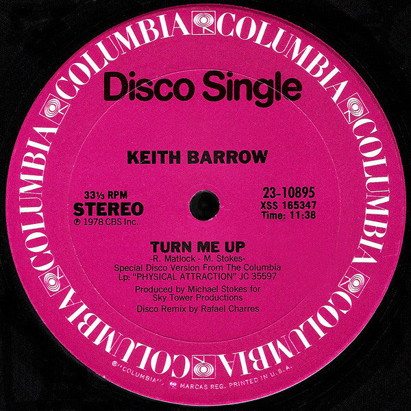 Keith Barrow – Turn Me Up