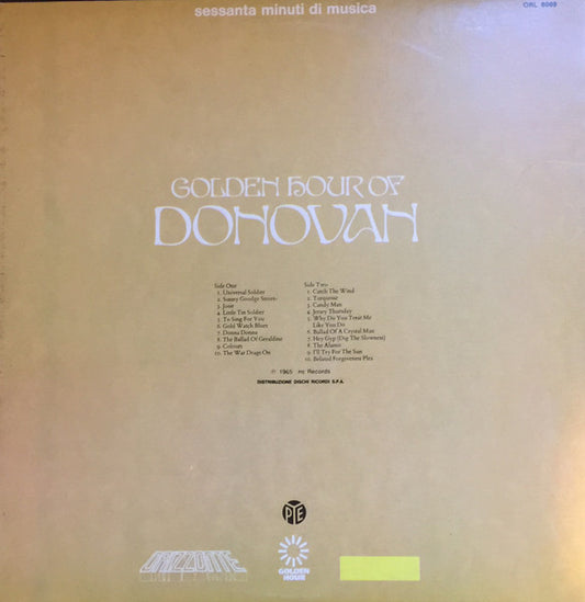 Donovan - Golden Hour Of Donovan