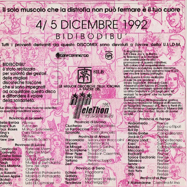 Alessandro Del Fabbro - Bidibodibù (Jive Version) / Basta (Cuscino Version)