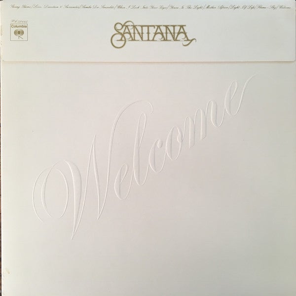 Santana ‎– Welcome