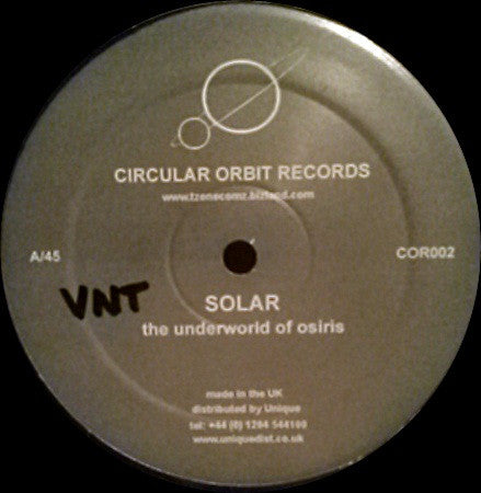 Solar  – The Underworld Of Osiris / Sunspots