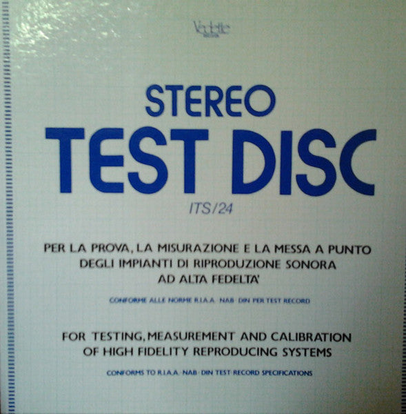 Stereo Test Disc (box)