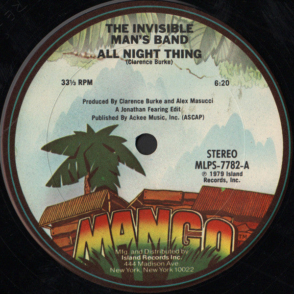The Invisible Man's Band - All Night Thing