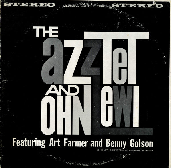 The Jazztet And John Lewis Featuring Art Farmer And Benny Golson – The Jazztet And John Lewis