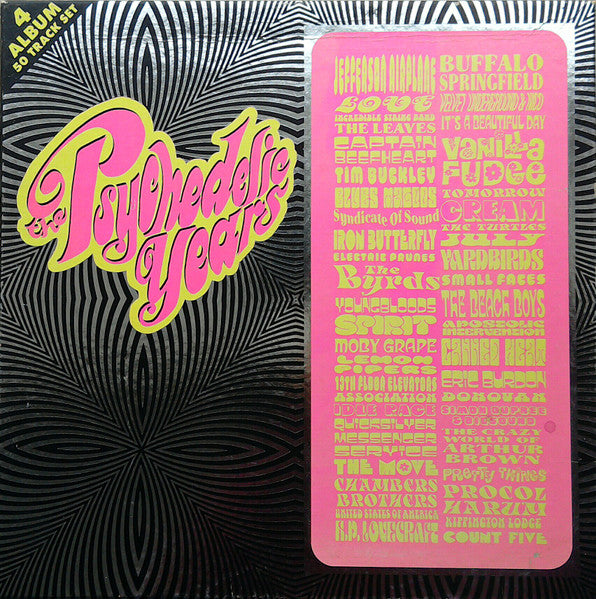 Various – The Psychedelic Years (box)