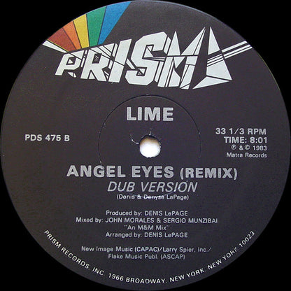 Lime - Angel Eyes (Remix)
