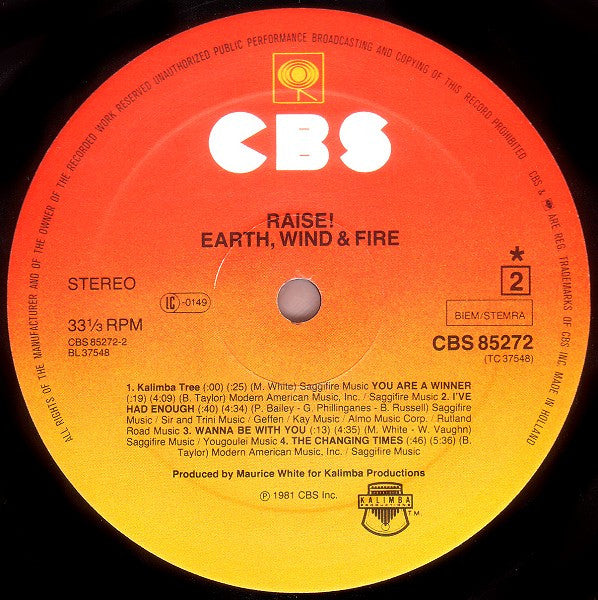 Earth, Wind & Fire - Raise!