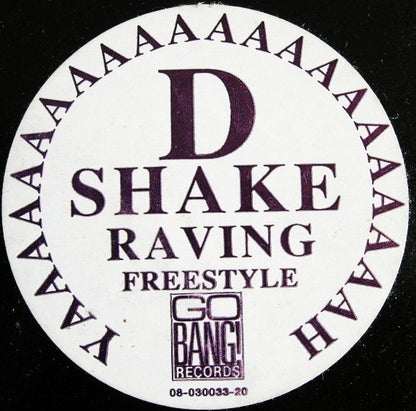 D-Shake - Yaaaaaaaaaah (Freestyle Club Mix) / Techno Trance (Paradise Is Now)