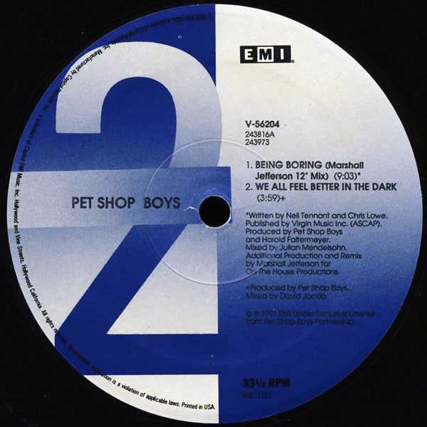 Pet Shop Boys - How Can You Expect To Be Taken Seriously?