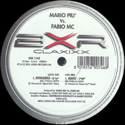 Mario Più - Invaders / Away