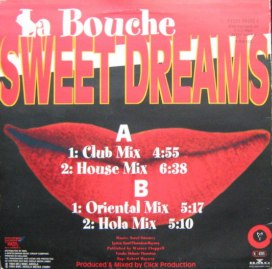 La Bouche - Sweet Dreams (Hola Hola Eh)