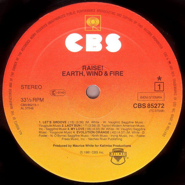 Earth, Wind & Fire - Raise!