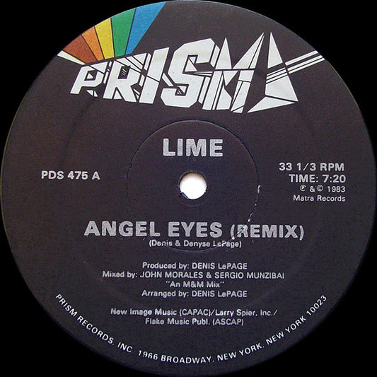 Lime - Angel Eyes (Remix)
