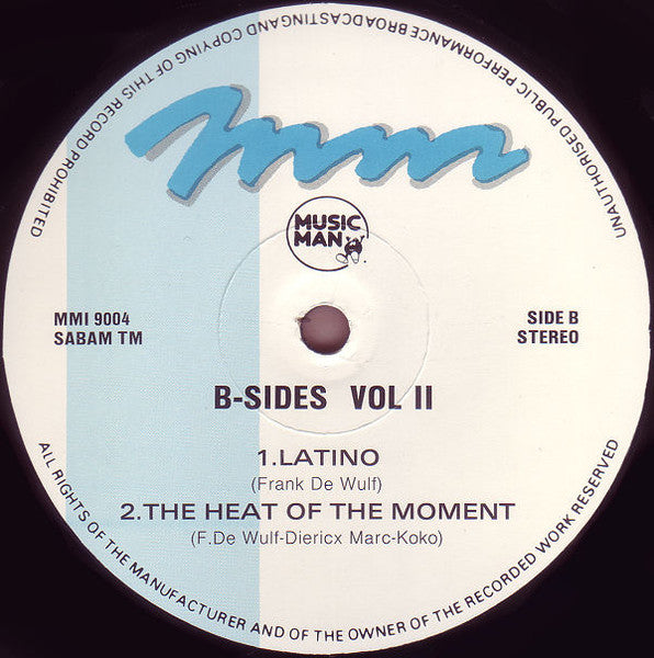 Frank De Wulf - The B-Sides Volume Two