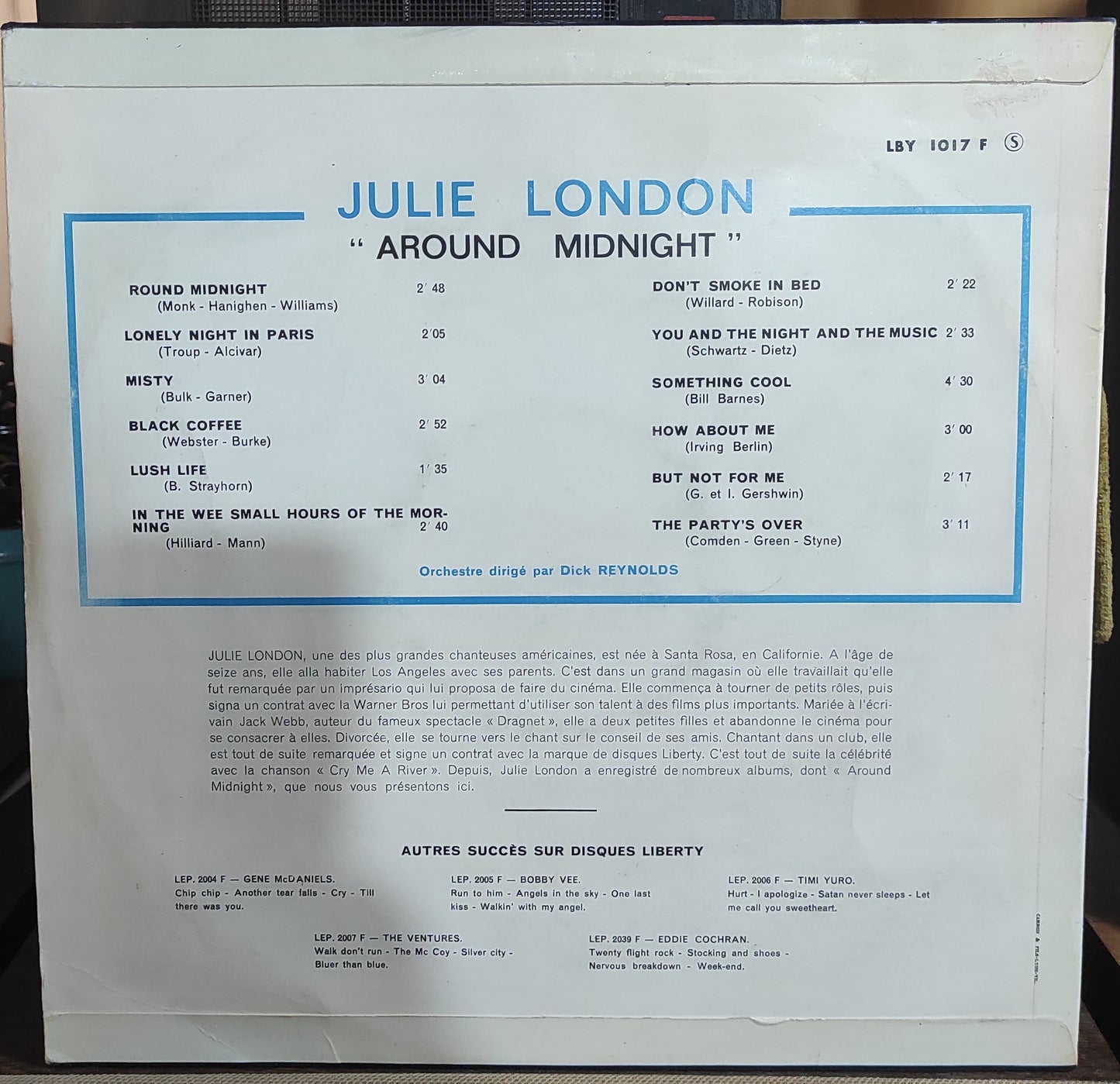 Julie London - Around Midnight