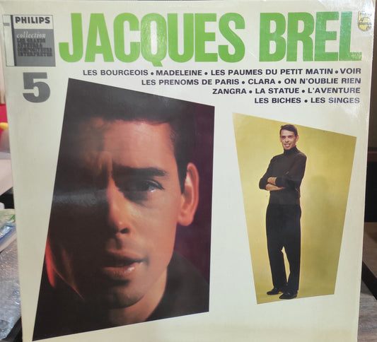 Jacques Brel - 5 / Collection Les Grands Auteurs & Compositeurs Interpretes