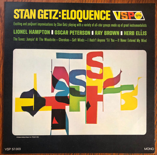 Stan Getz - Eloquence