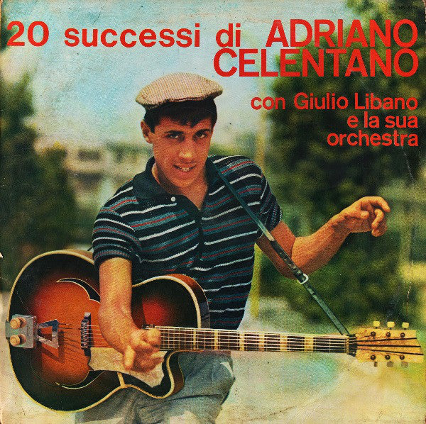 Adriano Celentano Con Giulio Libano E La Sua Orchestra ‎– 20 Successi Di Adriano Celentano