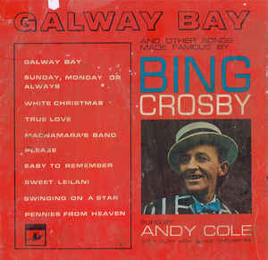Andy Cole With Alan Rich And His Orchestra ‎– Songs Made Famous By Bing Crosby
