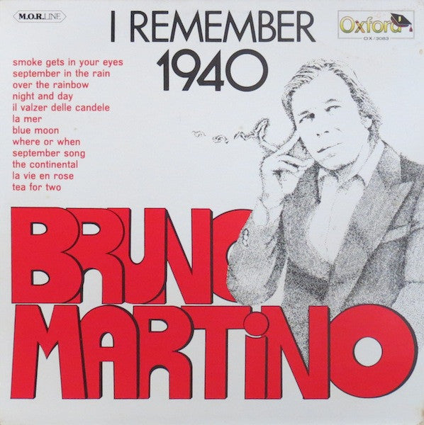 Bruno Martino – I Remember 1940
