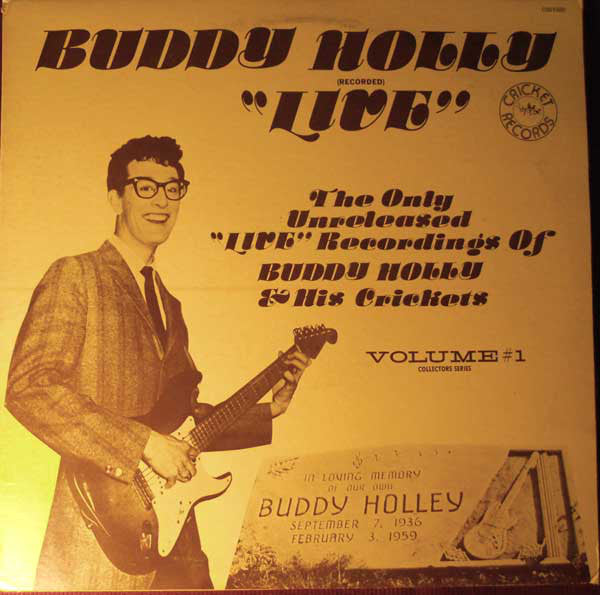 Buddy Holly ‎– Buddy Holly "Live"