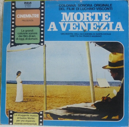 Orchestra Dell'Accademia di Santa Cecilia Diretta Da Franco Mannino – Colonna Sonora Originale Del Film Di Luchino Visconti - Morte A Venezia