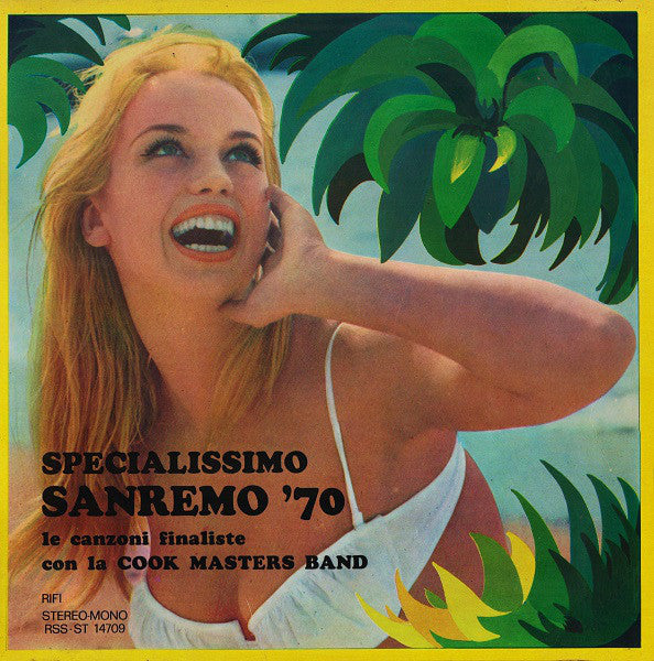 Cook Masters Band ‎– Specialissimo Sanremo '70 - Le Canzoni Finaliste