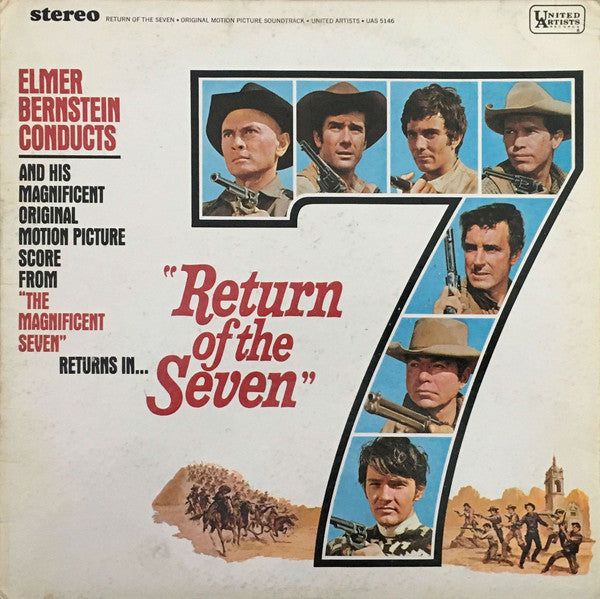 Elmer Bernstein ‎– Return Of The Seven (Original Movie Soundtrack)