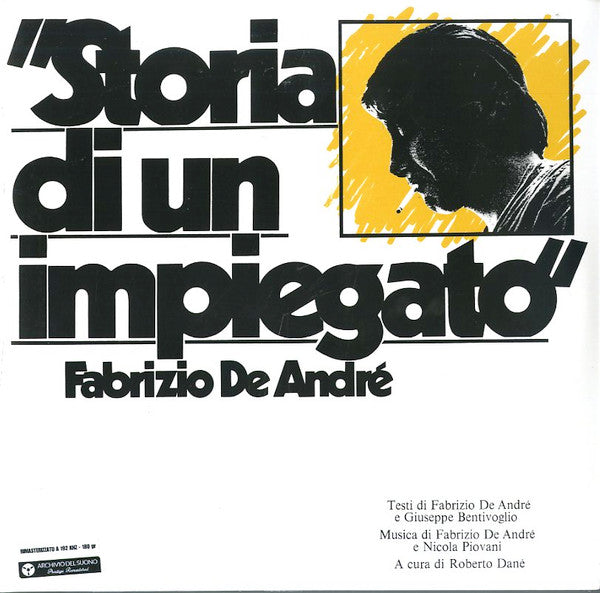 Fabrizio De André – Storia Di Un Impiegato