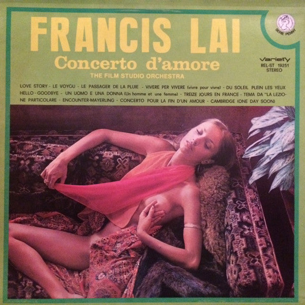 Francis Lai ‎– Concerto D'Amore