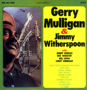 Gerry Mulligan & Jimmy Witherspoon ‎– Gerry Mulligan & Jimmy Witherspoon