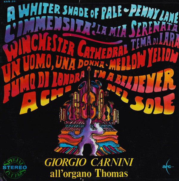 Giorgio Carnini ‎– All'Organo Thomas