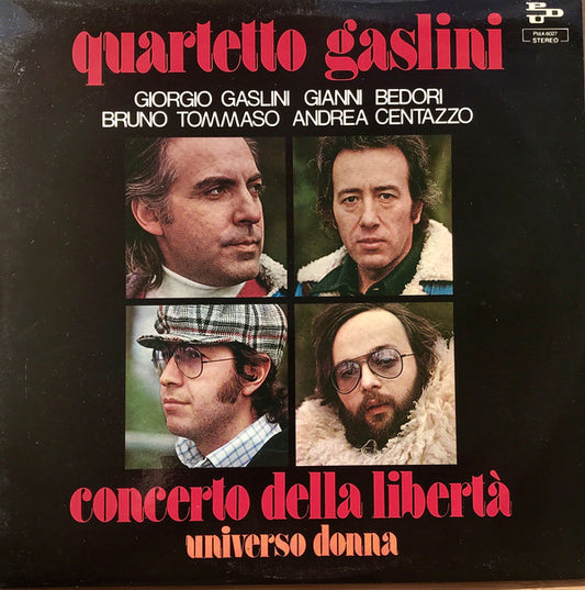 Giorgio Gaslini Quartet ‎– Concerto Della Liberta' Universo Donna
