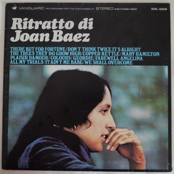 Joan Baez ‎– Ritratto Di Joan Baez