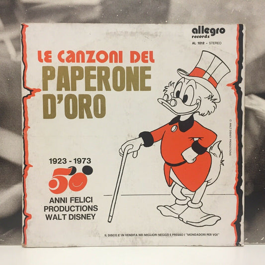 Le canzoni del paperone d'oro