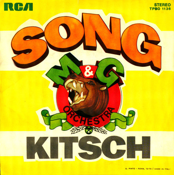 M & G Orchestra – Song- (7")