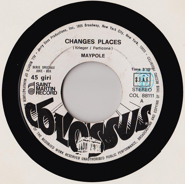 Maypole – Changes Places - (7") - (jukebox)